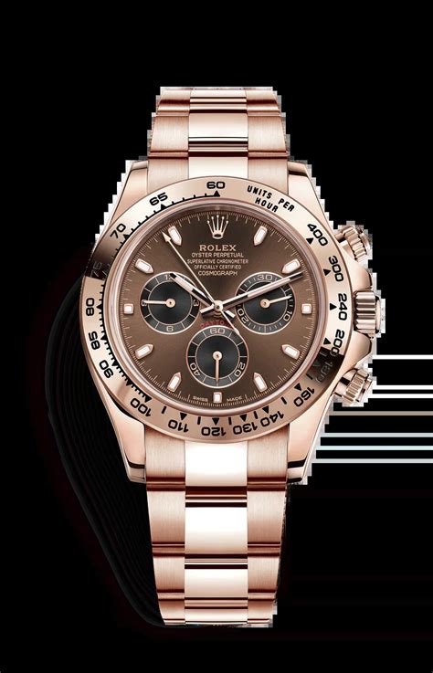 rolex daytona rose gold chocolate arabic dial